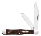 Brown Maple Burl Wood Smooth Small Swell Center Jack 64061