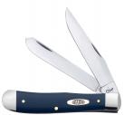 SMOOTH NAVY BLUE SYNTHETIC TRAPPER 91530