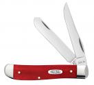 CASE Smooth Red Bone Mini Trapper cs.96261