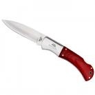 wh5 Wood Handle Pocket Knives has a smooth finish and an attractive bolster