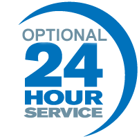 Optional 24 Hour Service