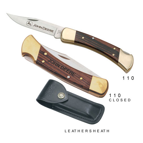 Buck 110 Engraved pocket knives
