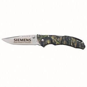 Camouflage Buck Knives