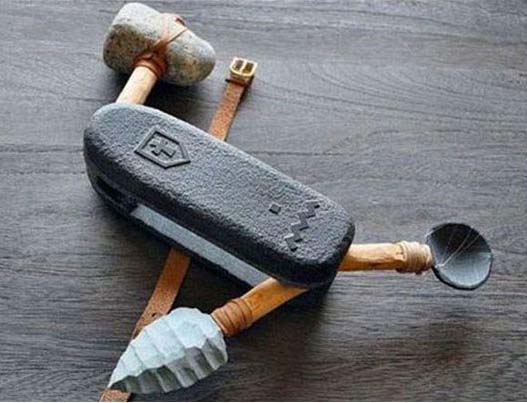 Stone Age Pocket Knife