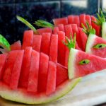 Carved Watermelon Fishes