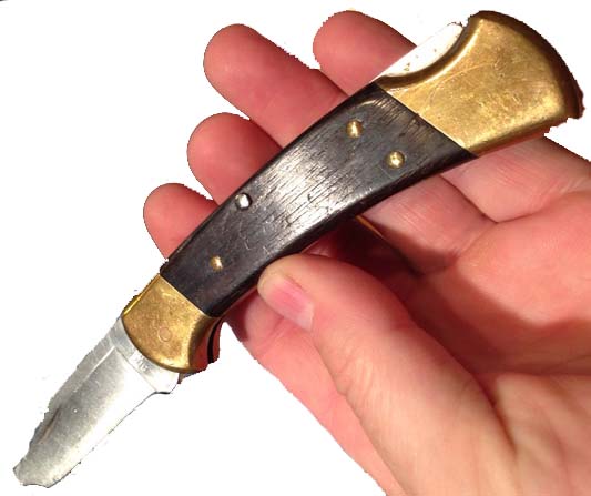 Broken Buck Knife--Engraved Buck Knives