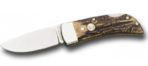 Boker Pocket Lock Blade Knife with Stag Handle 