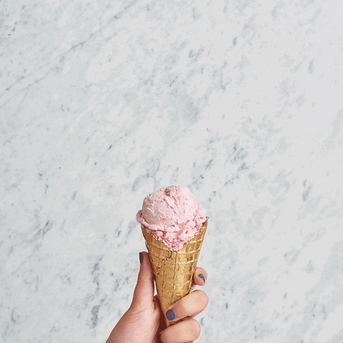 Ice Cream Scoop for National Frozen Yogurt Day