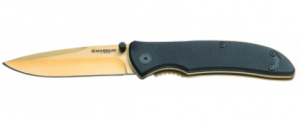 Boker Magnum Black Gold Assisted Open Knife