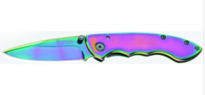 Boker Magnum Blaze Rainbow Knife