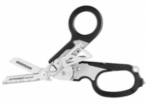 Leatherman Raptor- folding scissors/medical shears, wrench, strap cutter, carbide glass cutter, & more